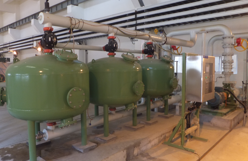 工業淺層砂過濾器應用現場 工業淺層砂過濾器應用現場