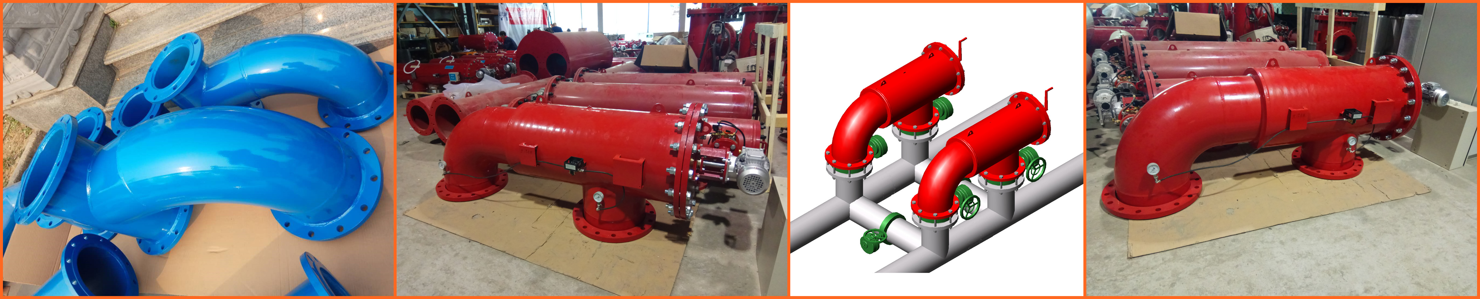 全自動管道過濾器應用