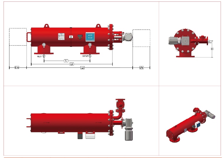 反沖洗過(guò)濾器尺寸 反沖洗過(guò)濾器尺寸