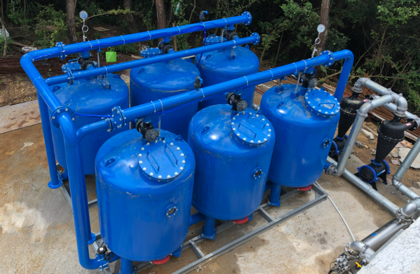 工業淺層砂過濾器 工業淺層砂過濾器