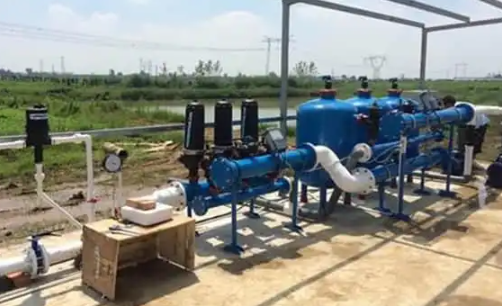 農業灌溉疊片過濾器應用現場 農業灌溉疊片過濾器應用現場