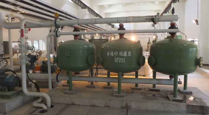 工業淺層砂過濾器應用現場 工業淺層砂過濾器應用現場