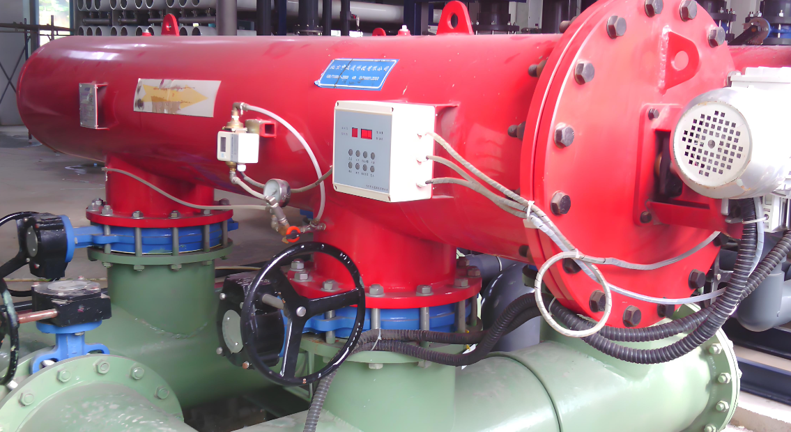 刮刷式自清洗過濾器應用現場 刮刷式自清洗過濾器應用現場